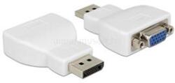 Delock Displayport - VGA adapter - Fehér (DL65568) (DL65568)