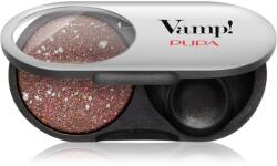 PUPA Vamp! Radiant Baked Eyeshadow дълготрайни сенки за очи с блясък цвят 403 Fancy Brown - GEMS 1 гр
