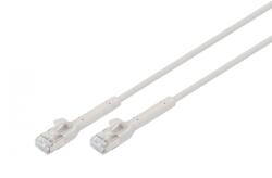 ASSMANN DK-1632-A-003B Cablu de legătură unghiular CAT 6A F-FTP, cupru, 0, 3 m, gri (DK-1632-A-003B)