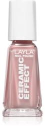 Layla Cosmetics Ceramic Effect körömlakk árnyalat N. 48 Skin 10 ml