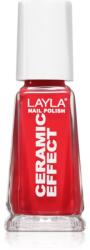 Layla Cosmetics Ceramic Effect körömlakk árnyalat N. 45 Coral Bay 10 ml