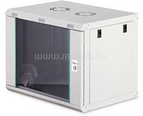 ASSMANN DN-37104 19" 9U 474x600x450mm lapraszerelt üvegajtós szürke Dynamic-N fali rack szekrény (DIGITUS_DN-37104) (DIGITUS_DN-37104)
