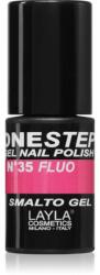 Layla Cosmetics One Step körömlakk árnyalat n. 35 Strike Fluo 5 ml