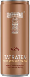 TATRATEA Mixed with Ice Tea Fizz szénsavas alkoholos ital őszibarack ízesítéssel 4, 2% 250 ml - ecofamily