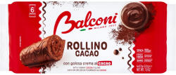 Balconi piskótatekercs 222g rollino cacao - csokimártott kakaós kr. 6x37g