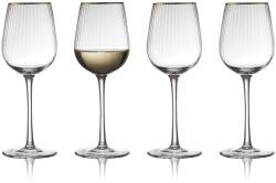 Lyngby Glas fehérborospohár készlet, 300 ml, 4 db, Palermo Gold