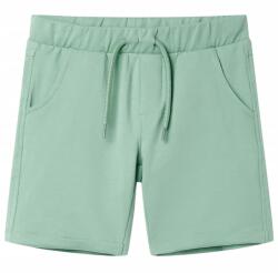 vidaXL Világos khaki gyerekrövidnadrág húzózsinórral 140, 0.15 kg 9-10 év (11643)