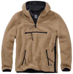 Brandit Bunda Teddyfleece férfi kapucnis pulóver, poliészter, barna, 2XL