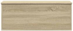 vidaXL sonoma tölgy színű szerelt fa tárolóláda 90 x 35 x 35 cm 15.6 kg (840683)