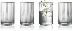Lyngby Glas Palermo Gold pohárkészlet, 500 ml, 4 darab