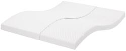 vidaXL fehér 7 zónás 20 ILD keménységű habmatrac 160 x 220 cm 8.5 kg (4016659VidaXL)
