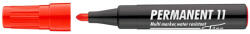 ICO Marker permanent 1-3 mm Ico 11 ROSU - Set 10 (MKP203)
