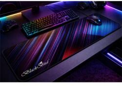 BlackBird Gamer egérpad NebulaGrip 80x30cm 3mm fekete varrott szegély BH1821 (BH1821)