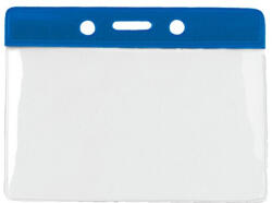  Portecuson orizontal cu banda color ALBASTRU - Set 100 (2880)