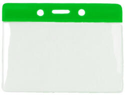  Portecuson orizontal cu banda color VERDE - Set 100 (2880)