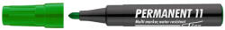 ICO Marker permanent 1-3 mm Ico 11 VERDE - Set 10 (MKP203)
