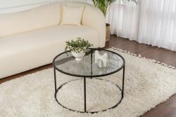 Hanah Home Coffee Table Black Black-Grey-80