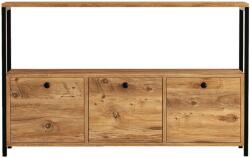  Hanah Home Console Atlantic Pine Black Nero v2 - Atlantic Pine, Black