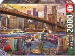 Educa Puzzle Educa de 2000 piese - Romantică în New York (EDU20575) Puzzle