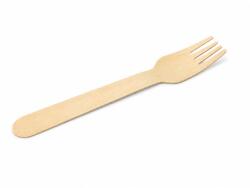 Furculiță, din lemn, de unică folosință, 16 cm, 100 bucăți SM-CS-14927 (SM-CS-14927) Tacam