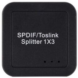 Digital Spliter Digital Toslink Optical Fiber Audio 1in tata la 3 out mama (l70480)