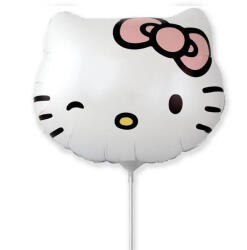  Fólia lufi mini, Hello Kitty fej, 14"