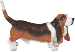 Papo Figurina Papo Dog and Cat Companions - Basset Hound (54012) Figurina