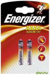 Energizer Alkaline Ultra+ (AAAA) elem 2db (7638900202410)