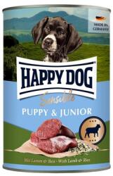 Happy Dog Sensible Puppy Junior Bárány és Rizs 400 g nedves táplálék kölyökkutyák és fiatal kutyák számára