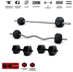 GazoFitness ® Hardcore Hexagon Súlyzó Csomag (Összesen: 36 kg)