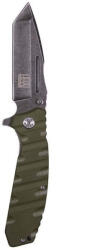 101 INC Nóż Stealth Stonewashed Tanto 101 INC Green (457421)