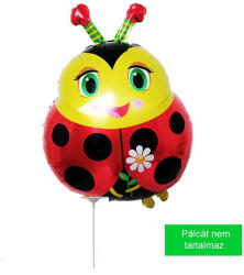  Katica lány, pálcás, mini fólia lufi