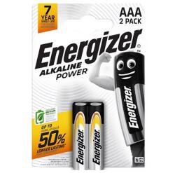 Energizer ALKALINE POWER tartós elem AAA, alkáli, 2db/csomag E300132700 (E300132700)