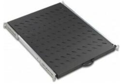 Lande 4 ponton rögzíthető, kihúzható 19" rack polc fekete LN-RAF-HRK-D800-BL (LN-RAF-HRK-D800-BL)
