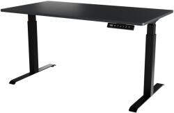  Desk with electric height adjustment MOON LONG 150x80x72-120 black/anthracite