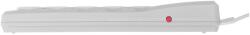 Activejet grey power strip with cord ACJ COMBO 5G/5M/BEZP. AUT/S