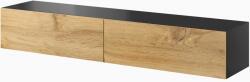  Cama TV Stand VIGO '180' 30/180/40 black/wotan oak