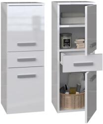 Topeshop NEL V DDS BIEL POŁ bathroom storage cabinet White