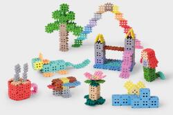 Marioinex Mini Waffle Pastel Building Blocks, 300 pieces