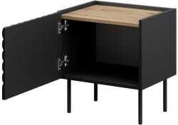  ONDA bedside table 2 pcs. 50x40x54 black