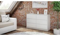 Topeshop K120 BIEL 2X3 chest of drawers Comoda