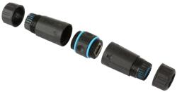 TECHLY IWP-MD C6-IP68T cable gender changer RJ-45 Black