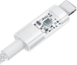 Baseus Gem USB to IP 2.4A fast charging cable 2 m White