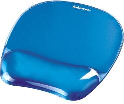 Fellowes CRYSTAL Mouse & Wrist Pad Gel cyan Mouse pad