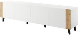  RTV cabinet FARO 200x42x52 white matt + oak craft