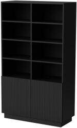  Cama LIVERTI shelving unit 100x42x171 black Raft