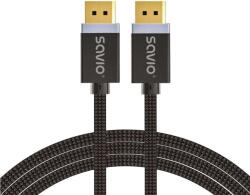  DisplayPort cable 2 m Black SAVIO CL-166