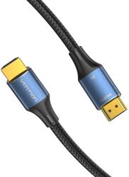 Vention Cotton Braided HDMI-A Male to Male HD Cable 8K 3M Blue Aluminum Alloy Type