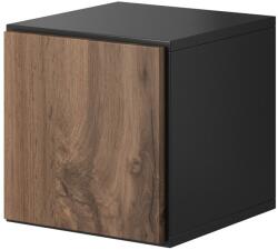  Cama full storage cabinet ROCO RO5 37/37/39 antracite/wotan oak Raft