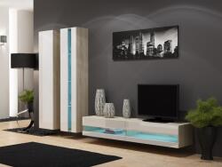  Cama Shelf unit VIGO NEW 180/40/30 sonoma/white gloss Raft